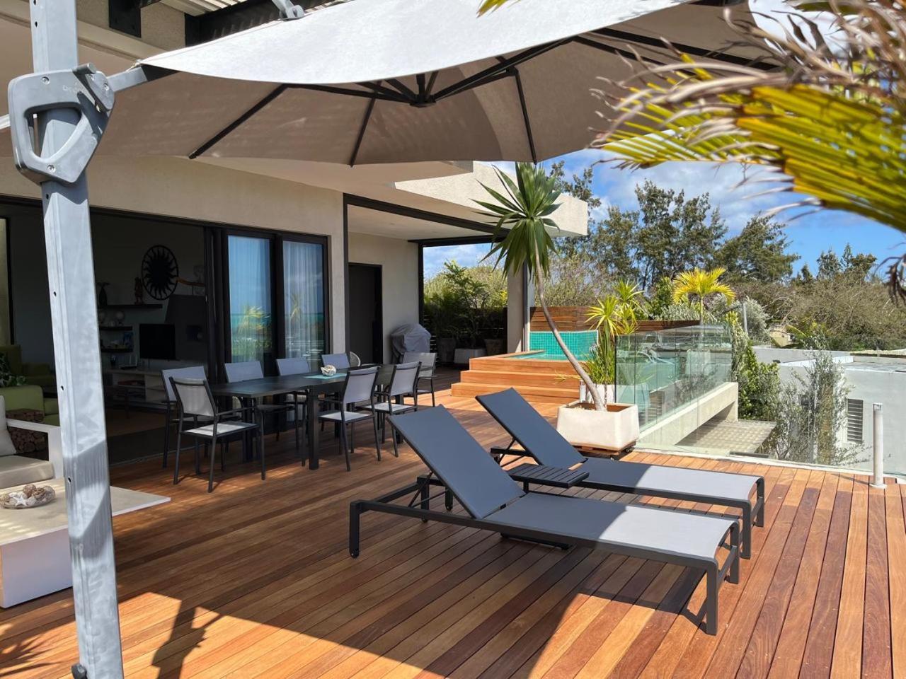 Penthouse 3 Chambres Vue Lagon Imprenable Calodyne Экстерьер фото